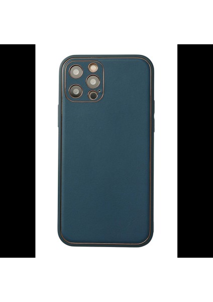 iPhone 12 Pro Max Kılıf Coco Deri Silikon Kapak