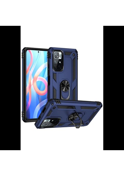 Xiaomi Redmi Note 11T Kılıf Sofya Yüzüklü Silikon Kapak