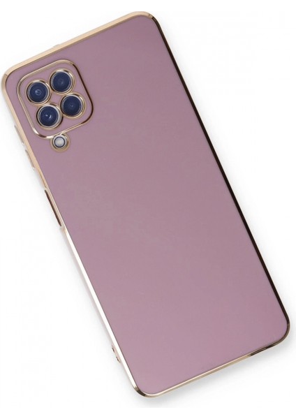 Samsung Galaxy A22 Kılıf Volet Silikon - Mor modelleri