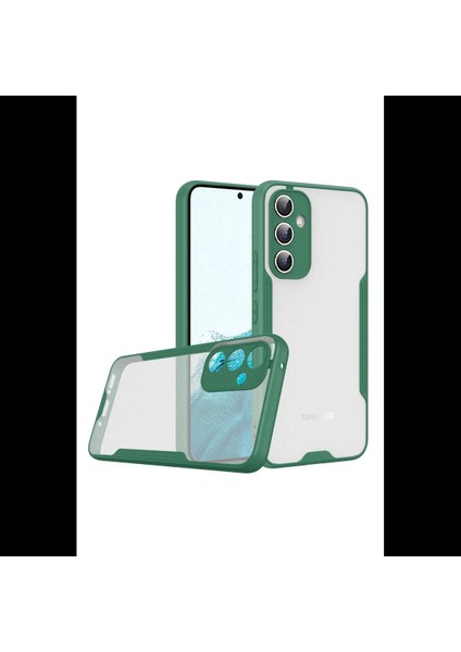 Samsung Galaxy A14 4g Kılıf Platin Silikon - Yeşil