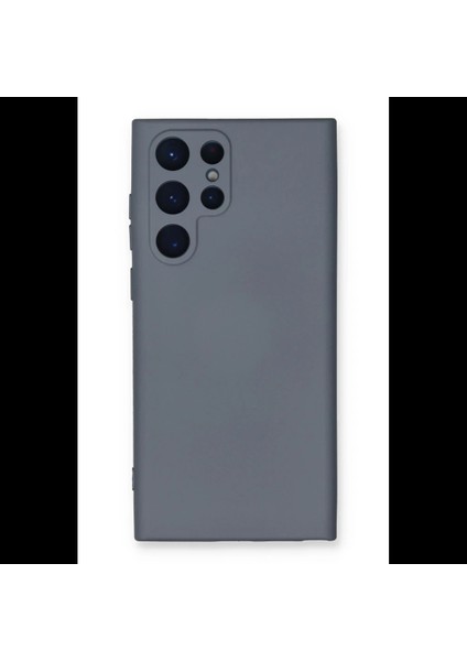 Samsung Galaxy S22 Ultra Kılıf Nano Içi Kadife Silikon
