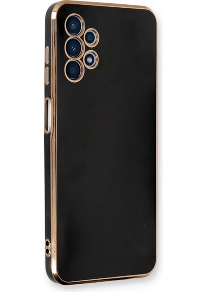 Samsung Galaxy A13 4g Kılıf Volet Silikon - Siyah