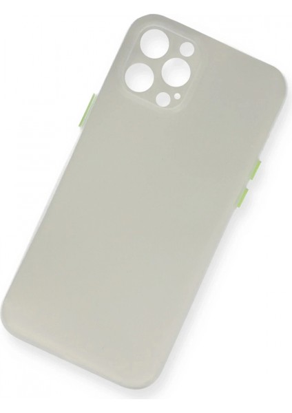 iPhone 12 Pro Kılıf Pp Ultra Ince Kapak - Beyaz fiyatları