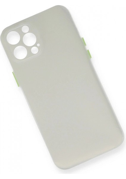 iPhone 12 Pro Kılıf Pp Ultra Ince Kapak - Beyaz modelleri