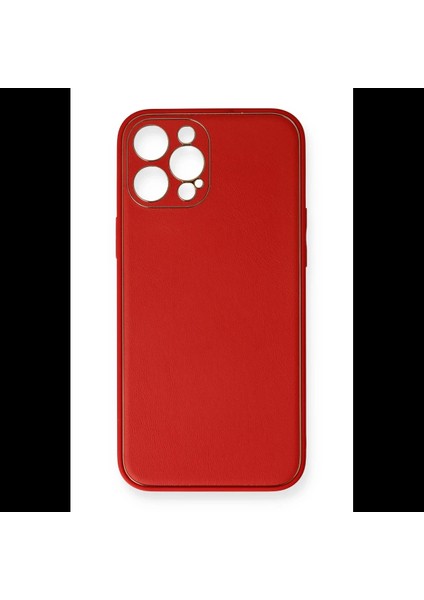 iPhone 12 Pro Kılıf Coco Deri Silikon Kapak