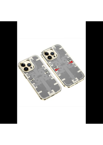 iPhone 13 Pro Kılıf Mekanik Bumper Kapak