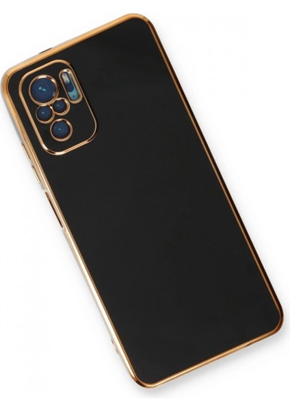 Xiaomi Redmi Note 10 Kılıf Volet Silikon - Siyah modelleri