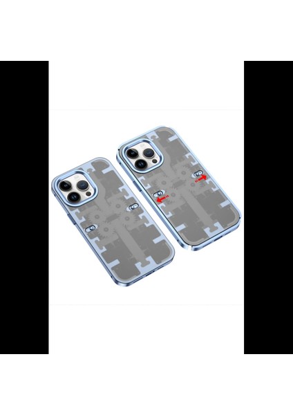 iPhone 14 Pro Kılıf Mekanik Bumper Kapak