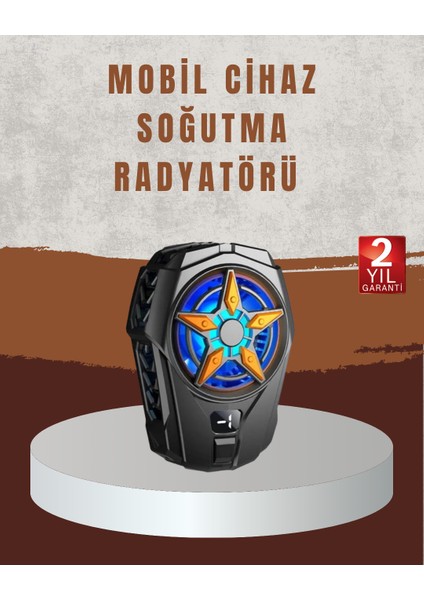 Ds-Derin 2 Kademeli Hız Ayarlı Taşınabilir Telefon Soğutucu