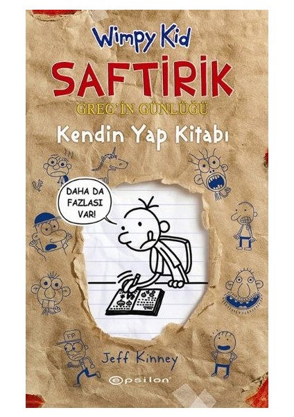 Kendin Yap Kitabı - Saftirik Greg’in Günlüğü - Ciltli