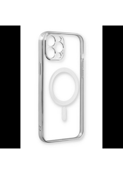 iPhone 12 Pro Kılıf Magneticsafe Lazer Silikon fiyatları