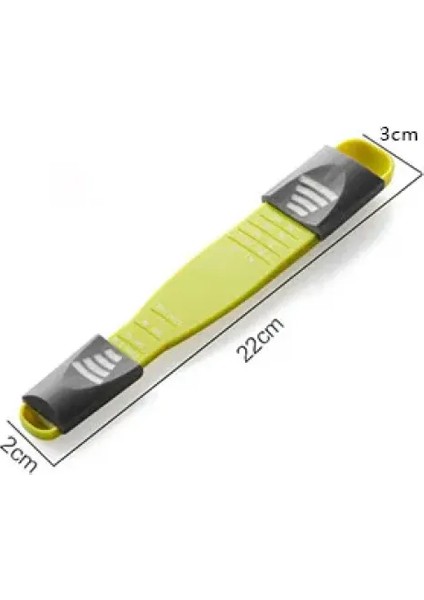 Ayarlanabilir Ölçüm Kaşığı Gram ve Mililitre Ölçümü, Hassas Mutfak Ölçeği, Pratik Yemek Yapma Aleti,