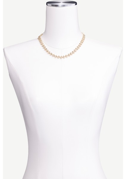 Dokulu Gold Kolye modelleri