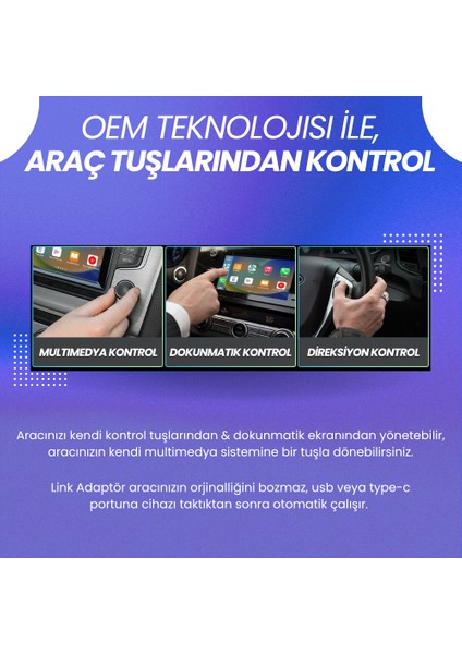Link | Video Destekli Kablosuz Carplay & Android Auto Smart Aı Box Netflix & Youtube indirimleri