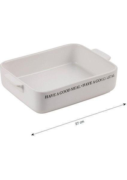 Baskılı Porselen Fırın Kabı 27 cm (W5) fırsatları