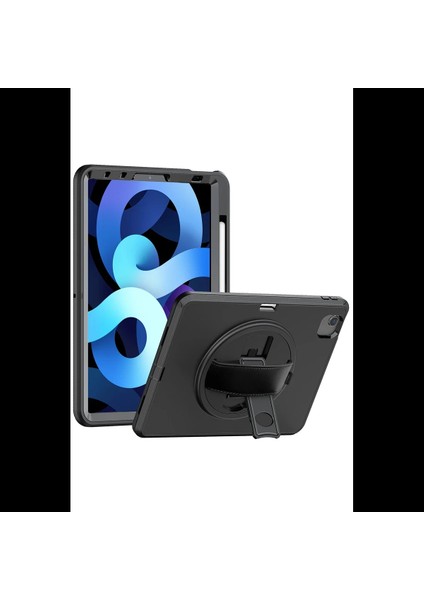 iPad 2022 10.9 (10.nesil) Kılıf Hand Strap Tablet Kılıfı