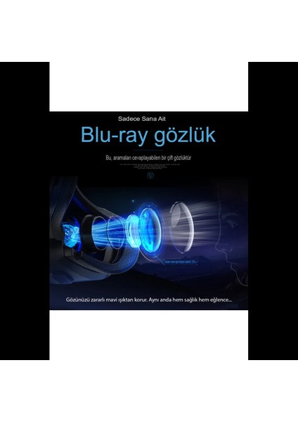 Shinecon SC-G02ED 3D Sanal Gerçeklik Gözlüğü - Siyah