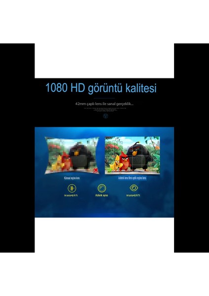 Shinecon SC-G02ED 3D Sanal Gerçeklik Gözlüğü - Siyah