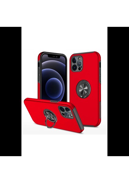 iPhone 12 Pro Max Kılıf Elit Yüzüklü Kapak