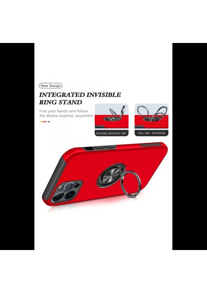 iPhone 12 Pro Max Kılıf Elit Yüzüklü Kapak modelleri