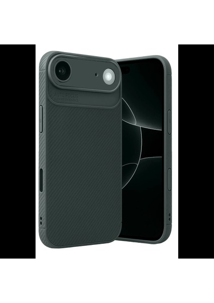 Apple iPhone 17 Air Auto Focus Karbon Kapak