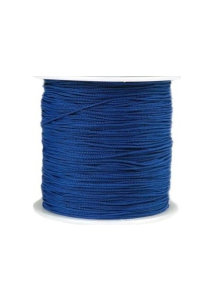 Paraşüt Ipi, Bileklik-Kolye Örgü Ipi 1 mm 50 Metre Saks