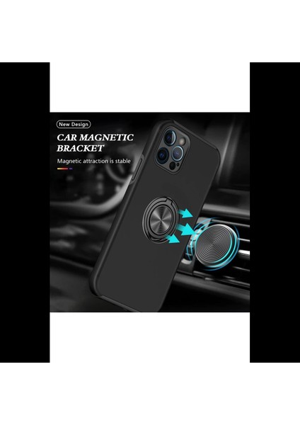 iPhone 12 Pro Max Kılıf Elit Yüzüklü Kapak indirimleri