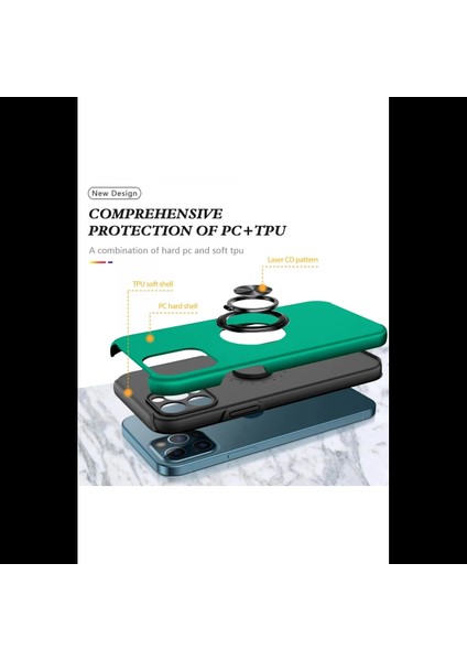 iPhone 12 Pro Kılıf Elit Yüzüklü Kapak fiyatları