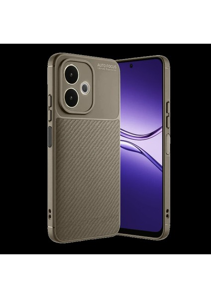 Oppo A5 Pro 4g Kılıf Auto Focus Karbon Kapak