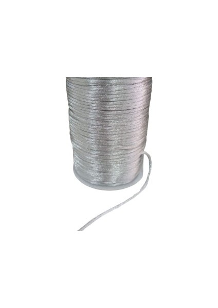 Sıçan Kuyruğu Ip Floş 0,5 mm Gümüş 10 Metre