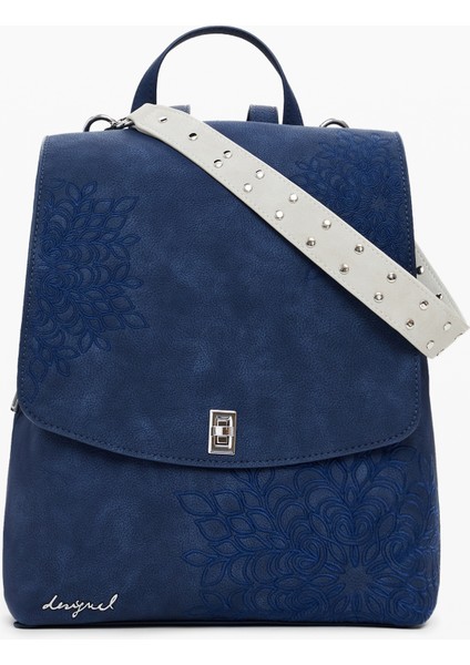 Lacivert Kadın Sırt Çantası 25WAKP345031