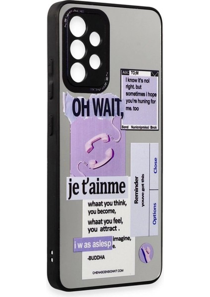 Samsung Galaxy A52 Kılıf Mirror Desenli Kapak - Mirror - 4