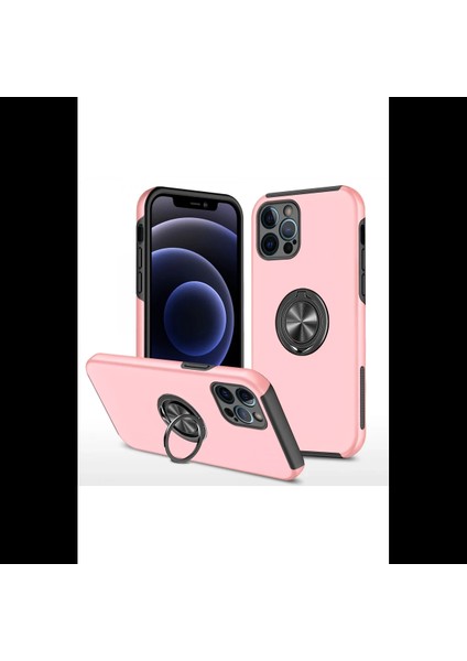 iPhone 12 Pro Max Kılıf Elit Yüzüklü Kapak