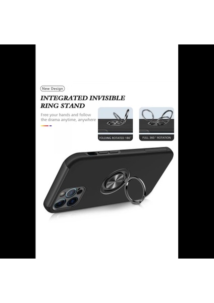 iPhone 12 Pro Kılıf Elit Yüzüklü Kapak modelleri