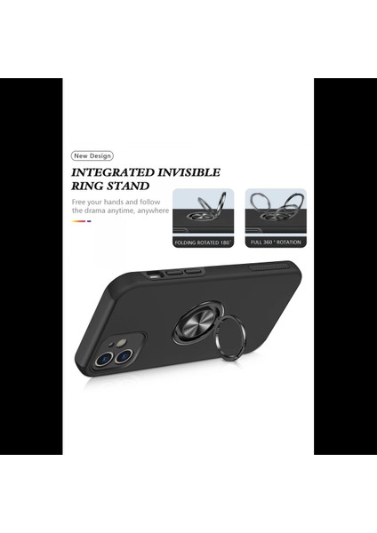 iPhone 12 Kılıf Elit Yüzüklü Kapak modelleri