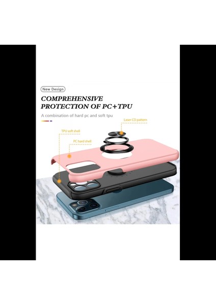 iPhone 12 Pro Max Kılıf Elit Yüzüklü Kapak fiyatları