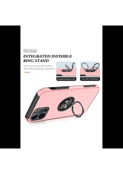 iPhone 12 Pro Max Kılıf Elit Yüzüklü Kapak modelleri