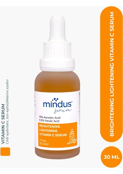 C Vitamini Ton Eşitleyici Bakım Serumu 30 ml (Ascorbic Acid 10% & Ferulic Acid 0,5%) fiyatları