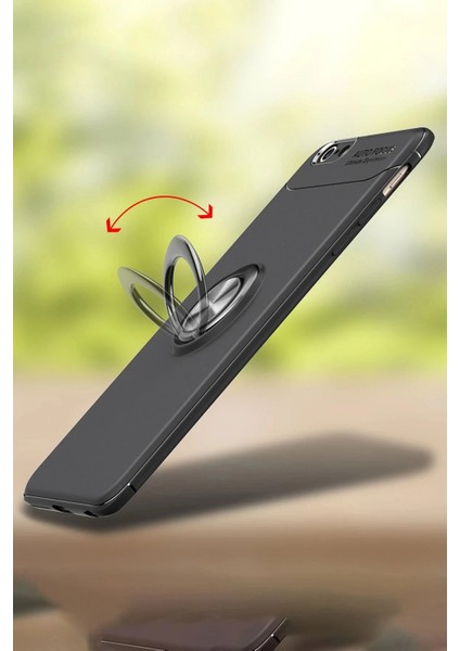 iPhone 6 Kılıf Range Yüzüklü Silikon - Kırmızı modelleri