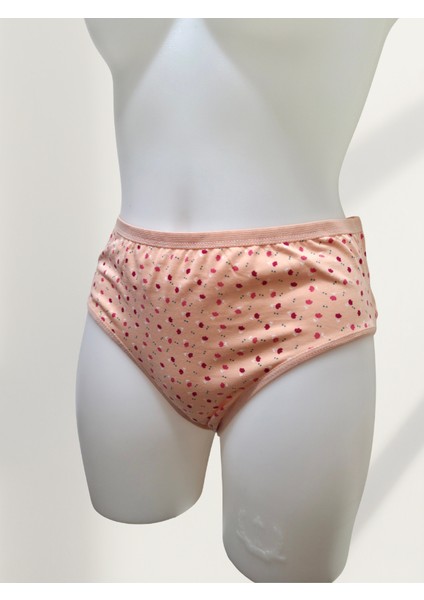 4'lü Motifli Pamuklu Kadın Bikini Külot modelleri