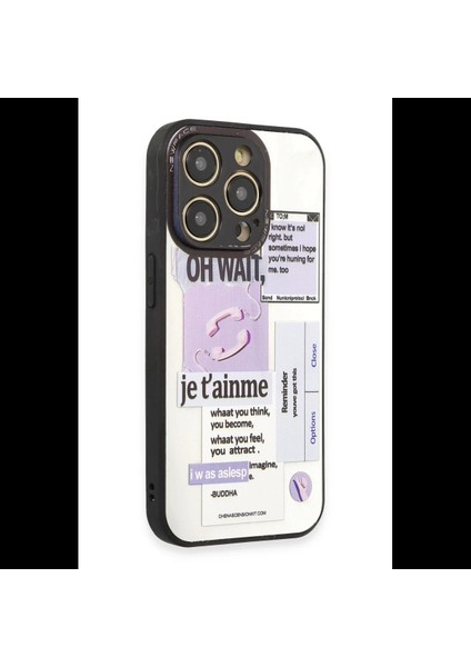 iPhone 12 Pro Kılıf Mirror Desenli Kapak