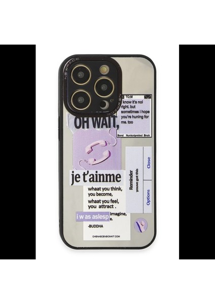 iPhone 12 Pro Kılıf Mirror Desenli Kapak fiyatları