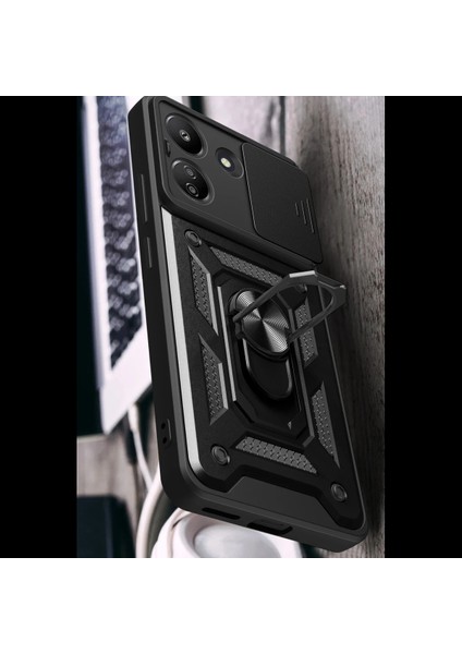 Xiaomi Redmi 13C Kılıf Pars Lens Yüzüklü Silikon fiyatları