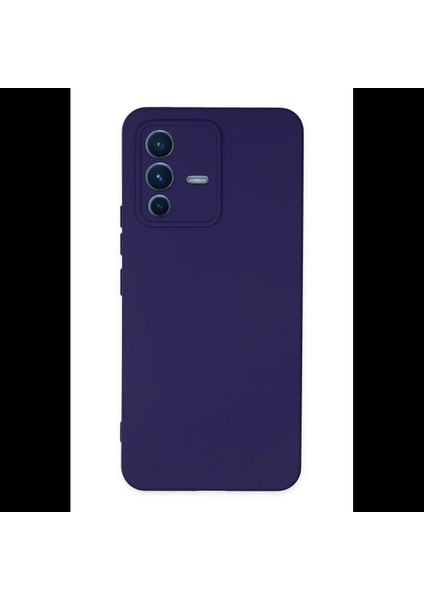 Vivo V23 5g Kılıf Nano Içi Kadife Silikon