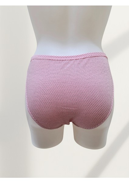 3'lü Puantiyeli Kadın Bikini Külot modelleri