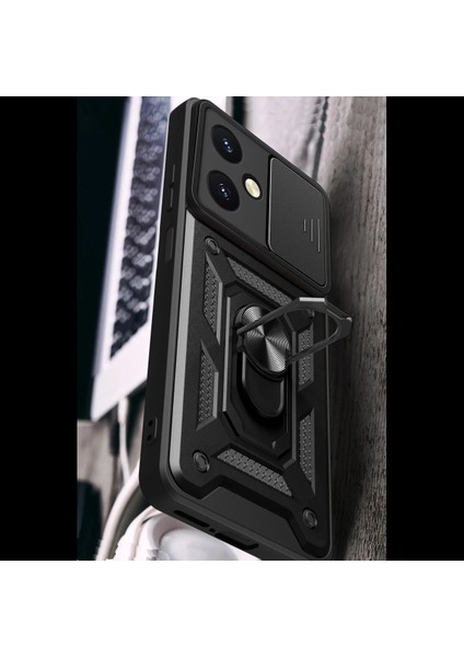 Vivo Y27 Kılıf Pars Lens Yüzüklü Silikon modelleri