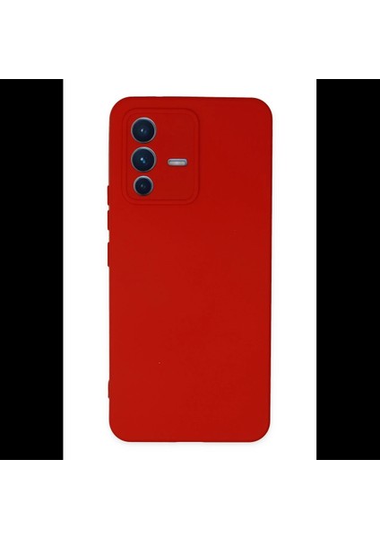 Vivo V23 5g Kılıf Nano Içi Kadife Silikon