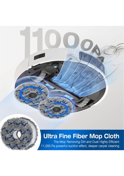Ecovacs Deebot T30 Omnı / T30 Pro Omni Robot Vakum Süpürge Yan Fırçası Hepa Filtre Mop Kumaş Aksesuarları (Yurt Dışından) indirimleri