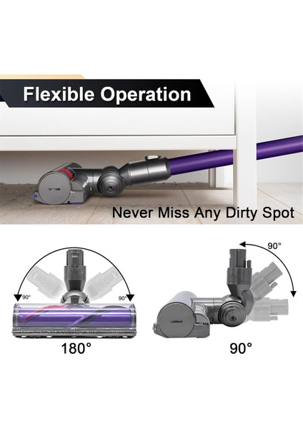Dyson V6 DC58 DC59 DC62 DC72 DC74 Temizlik Kafası Değiştirme Parçası Elektrik Kafası (Yurt Dışından) indirimleri