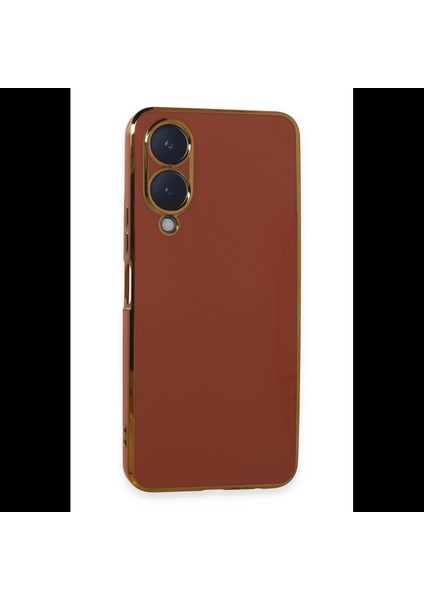 Vivo Y17S Kılıf Volet Silikon